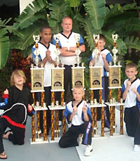 Morrisons martial arts 5 new world champions